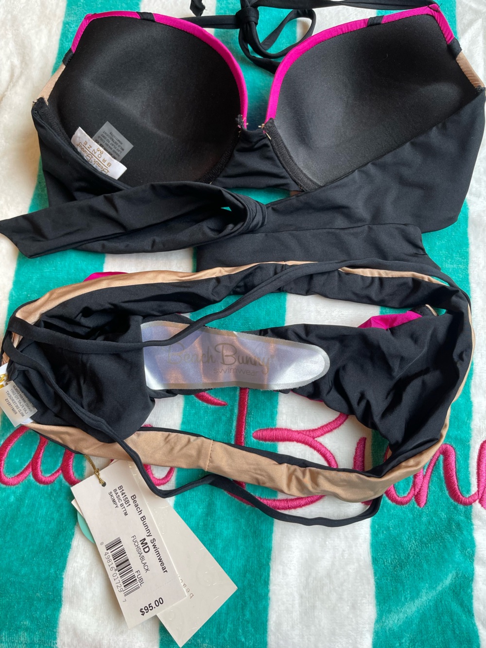 NWT beach bunny bikini medium set - Picture 9 of 10